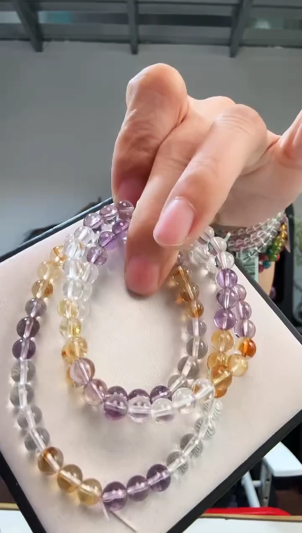 未镶嵌手链水晶优0597 约6mm