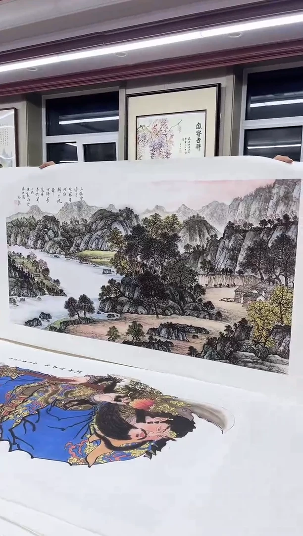 国画九霄甄选国画作品x22