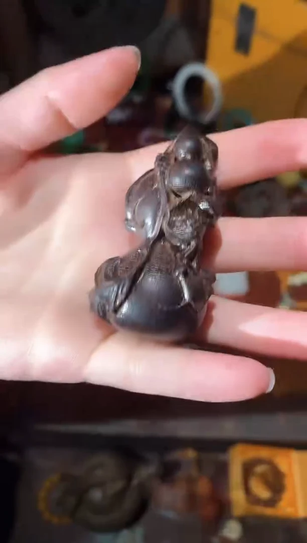 风车木（黑檀木）永玉阁精品专属摆件