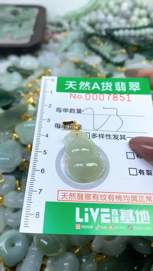 颈饰未镶嵌翡翠纯天然缅甸A货翡翠