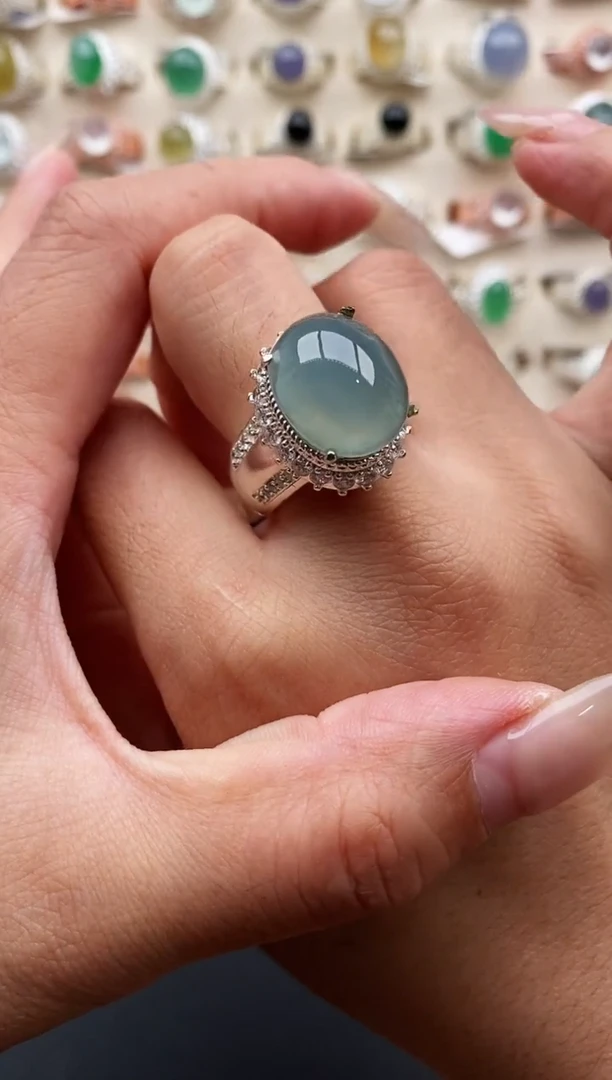 未镶嵌戒指翡翠缅甸天然A货翡翠33   2-7