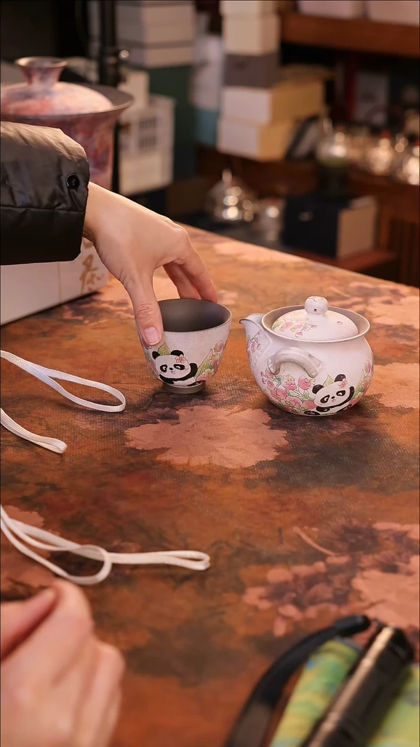 【闪购商品】陶瓷茶具（无礼盒无茶盘）@@A11652