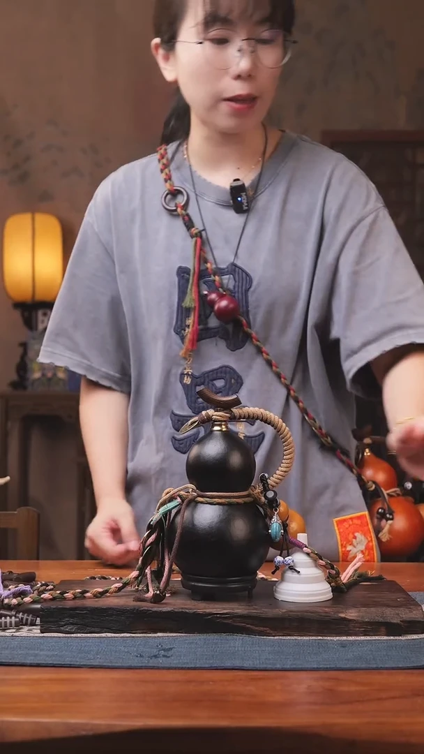 1442号精品大漆葫芦防腐防渗装水茶酒