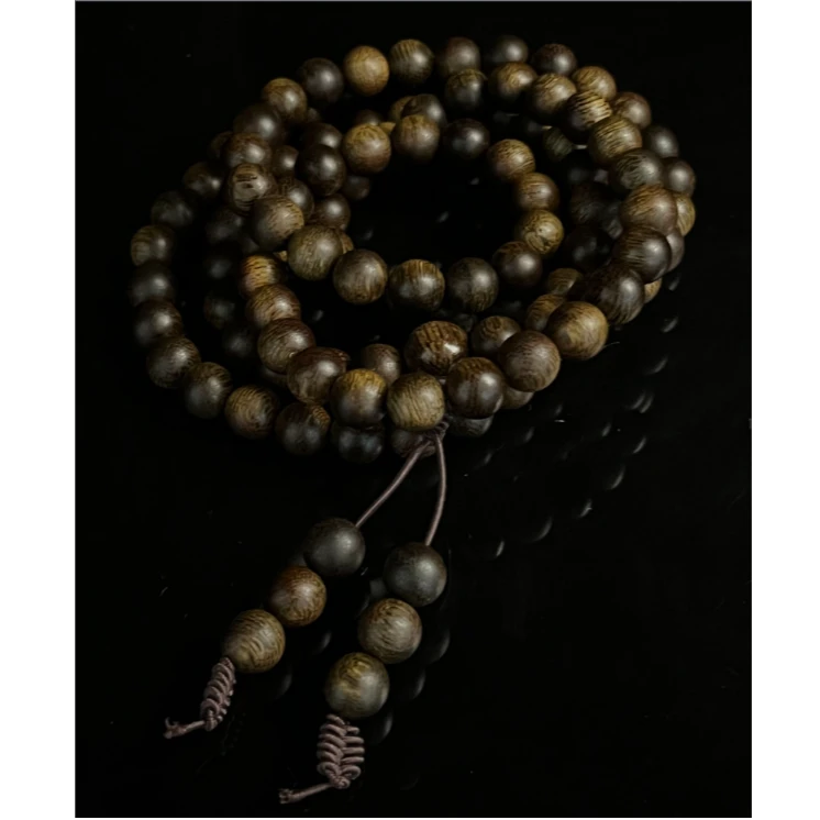 Y7沉香【柬埔寨菩萨奇楠多圈】8.4mm-收藏级-NJ5880050512-3