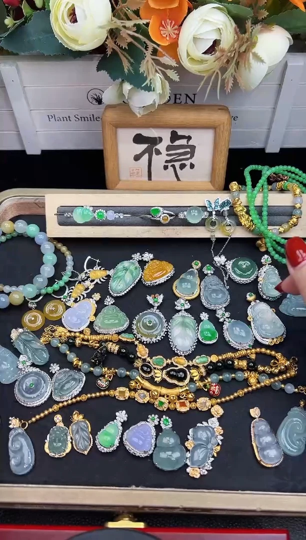 未镶嵌手链翡翠勿拍