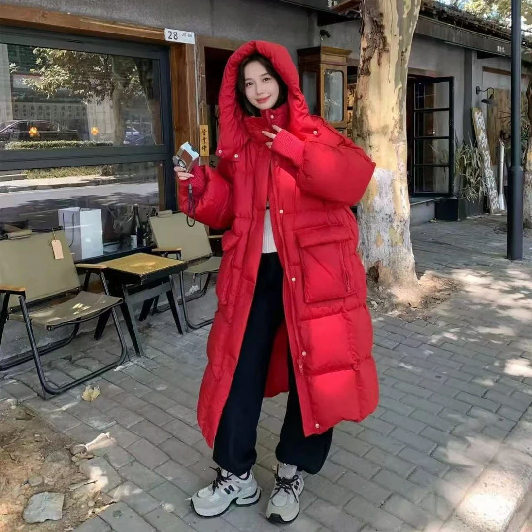【冬日暖阳】2501高端白鸭绒中长款羽绒服新款温暖更轻盈时尚外套潮
