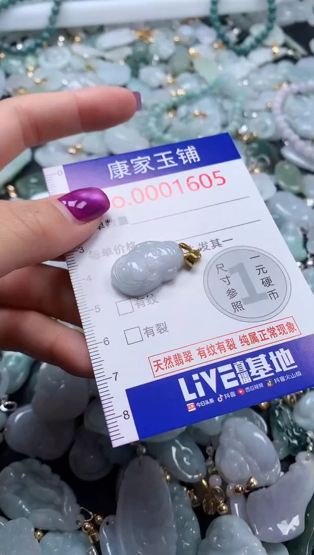 颈饰未镶嵌翡翠1605