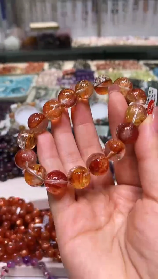 未镶嵌手链水晶多样性发其一胶花13+