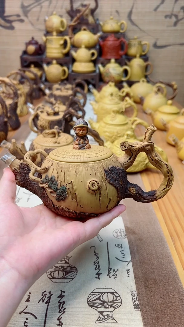 茶壶紫砂?*灵齐天大圣壶350cc