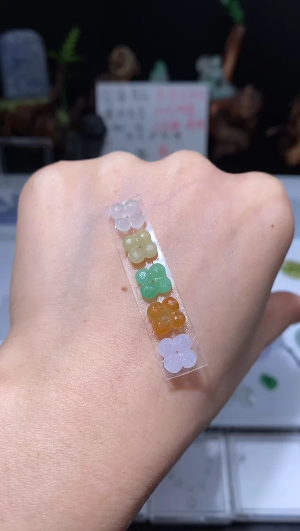 未镶嵌定制翡翠7.4*3.5