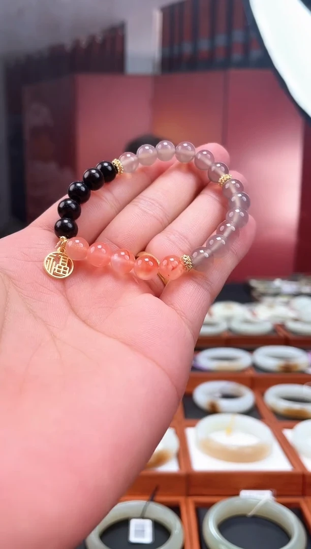 南红玛瑙未镶嵌颈饰手串多样性发一