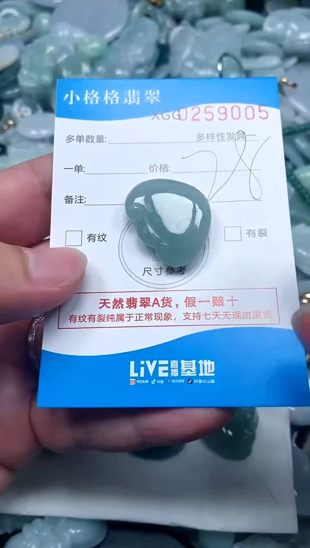 翡翠未镶嵌颈饰闪购商品0259005