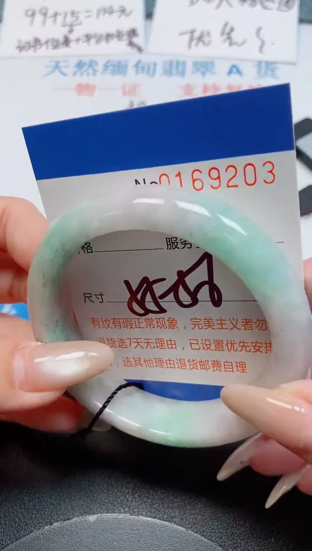 未镶嵌手镯翡翠天然缅甸翡翠169203