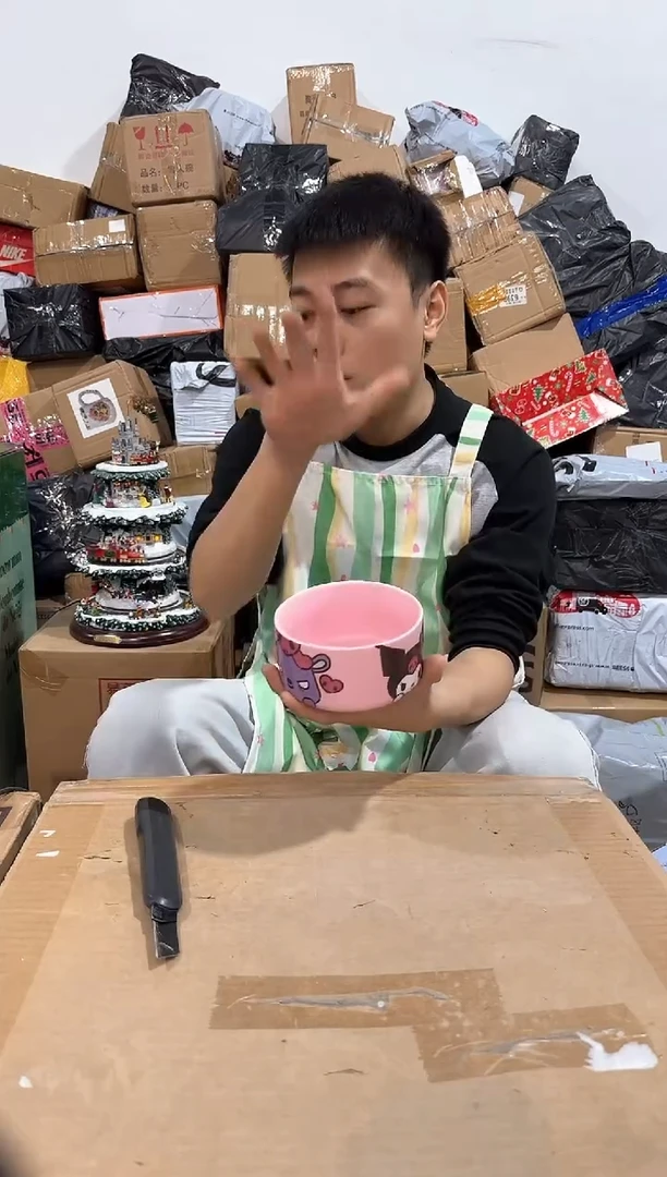 瓷片库洛米碗
