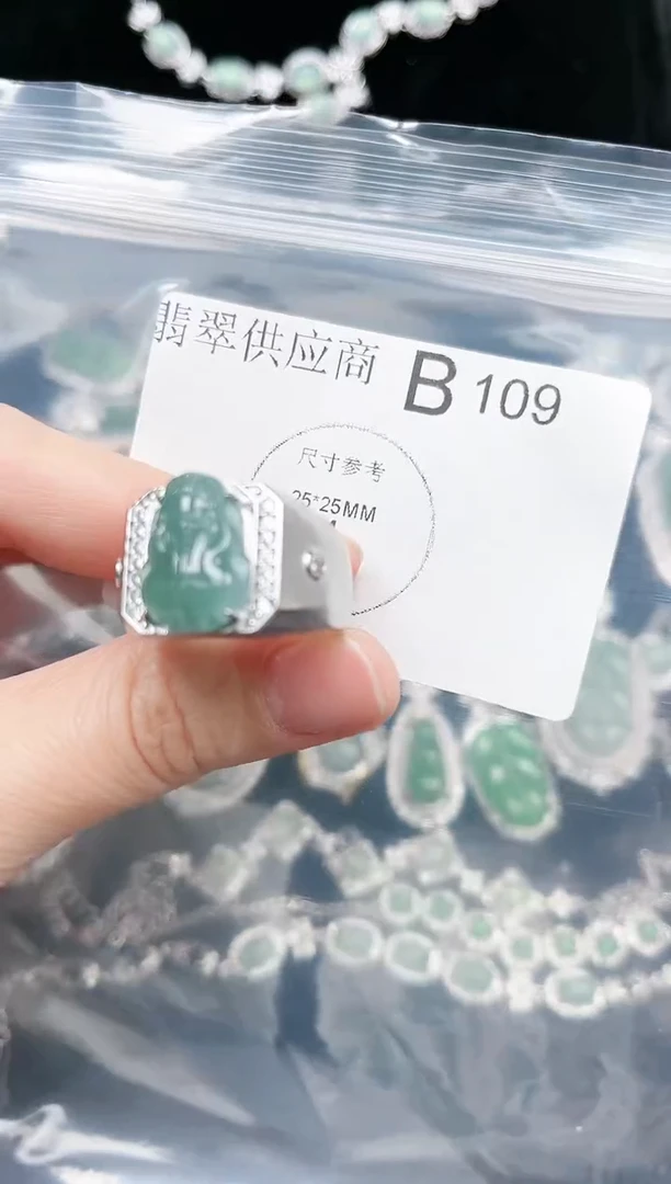 【闪购商品】翡翠颈饰未镶嵌109赠皮绳