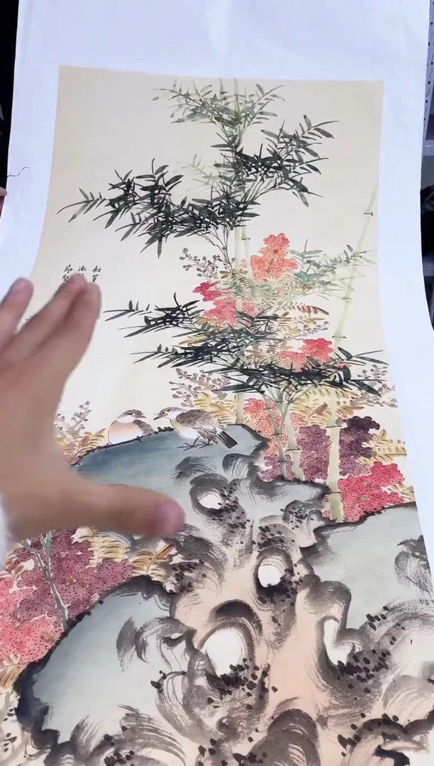 国画九霄甄选国画作品x016