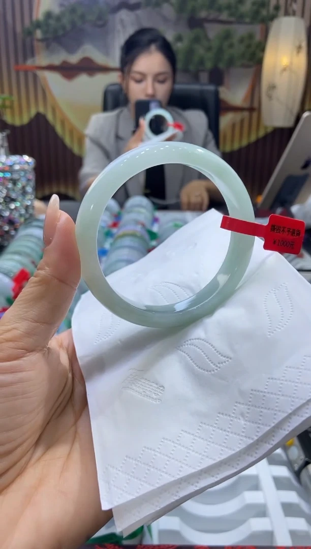 未镶嵌手镯翡翠00003483