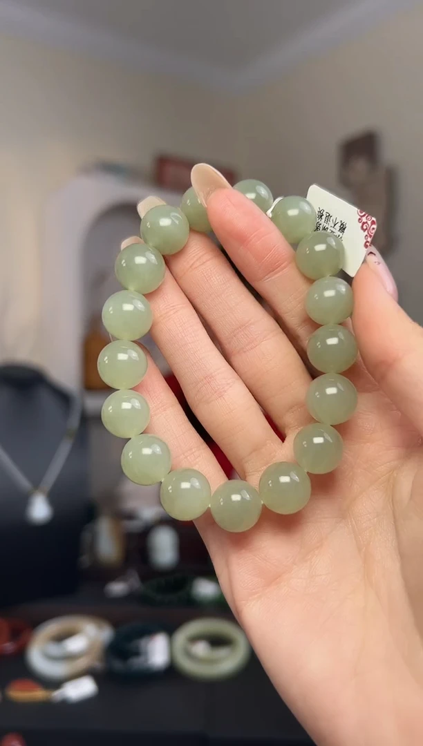 颈饰未镶嵌和田玉12mm