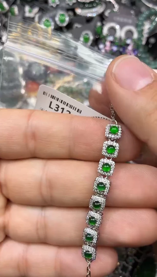 颈饰未镶嵌翡翠L312手链