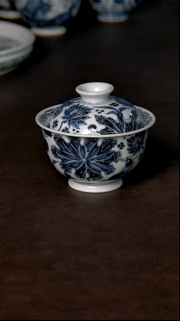 其他瓷满池娇盖碗