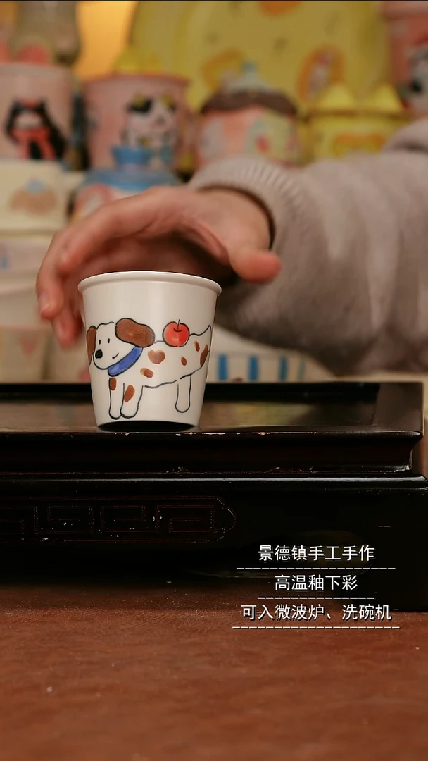 摆件陶景德镇漫工造器手作