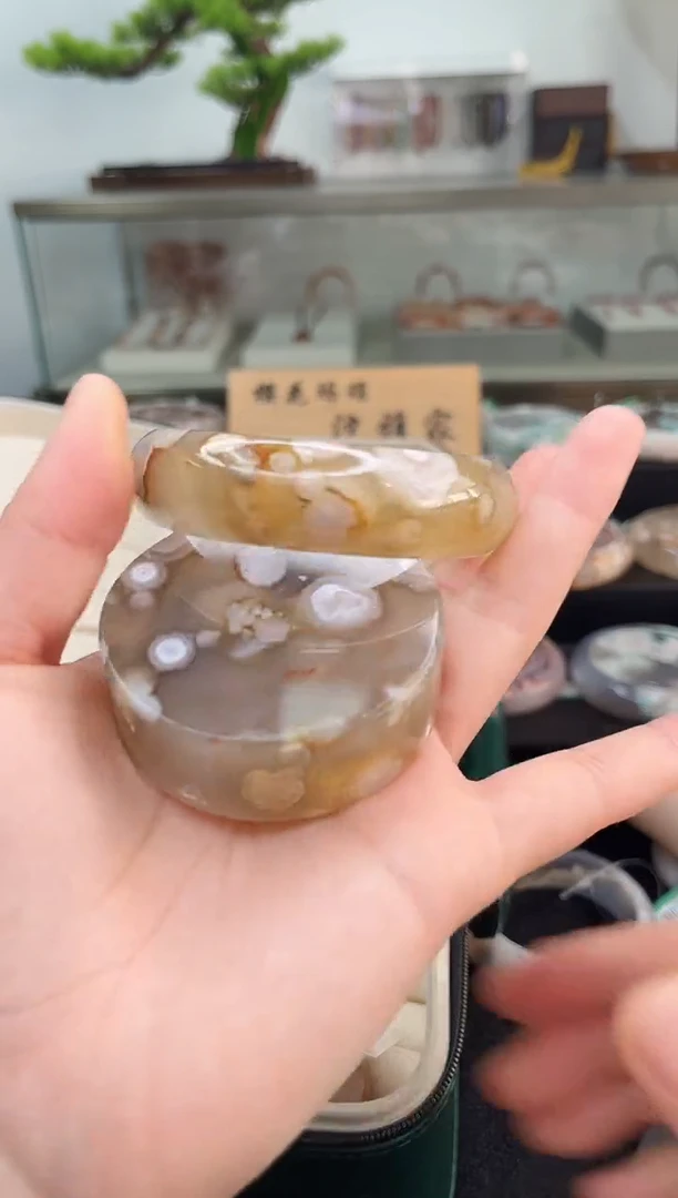 未镶嵌手镯石英质玉59圈口（赠品镯心）3009074