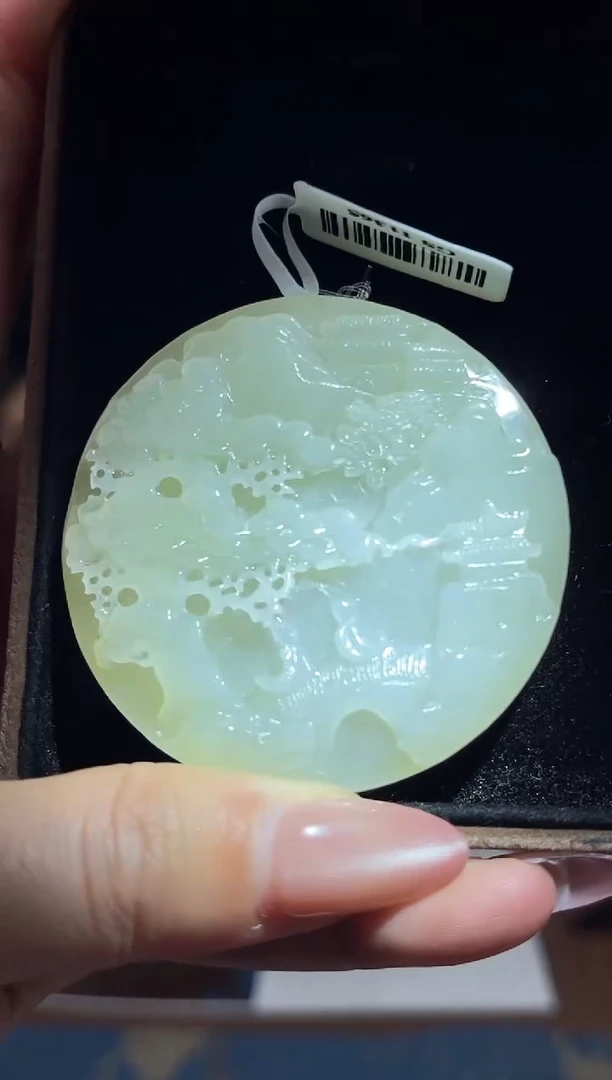 和田玉未镶嵌颈饰s783