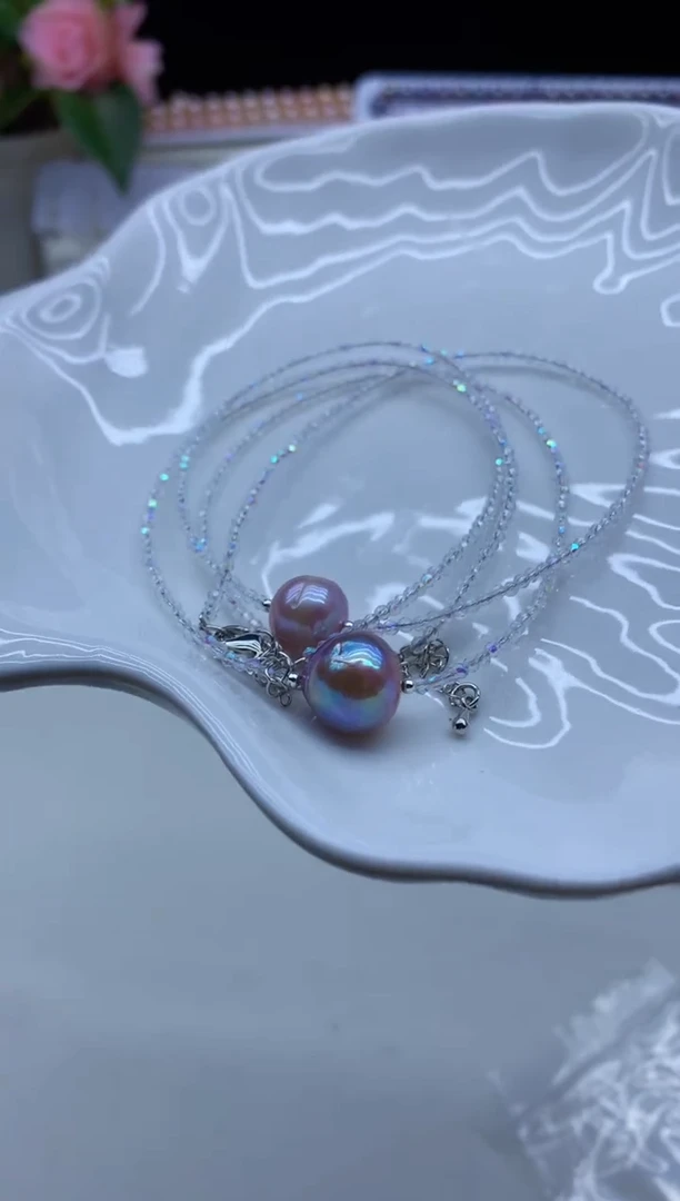 【闪购商品】淡水珍珠颈饰未镶嵌淡水珍珠项链