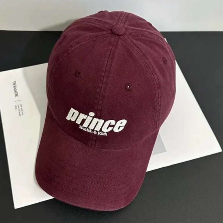 【软顶】Prince 撞色字母刺绣棉质棒球帽男女通用户外休闲
