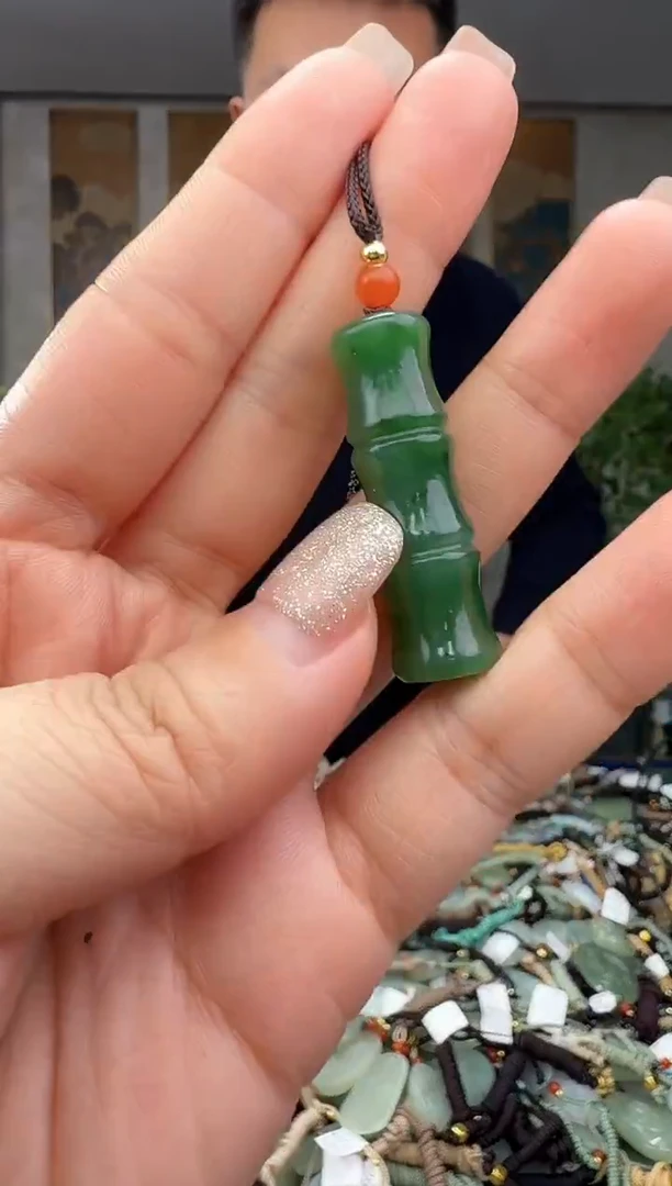 颈饰未镶嵌和田玉拍一发一多样性发货