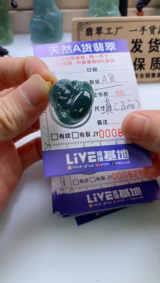颈饰未镶嵌翡翠