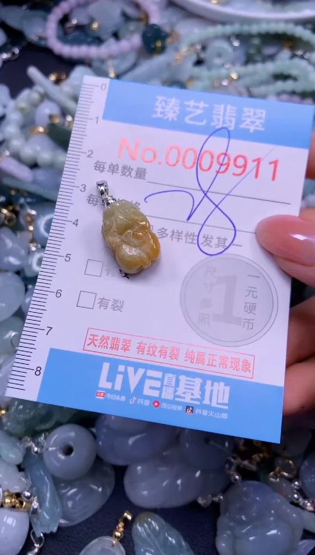 颈饰未镶嵌翡翠99111