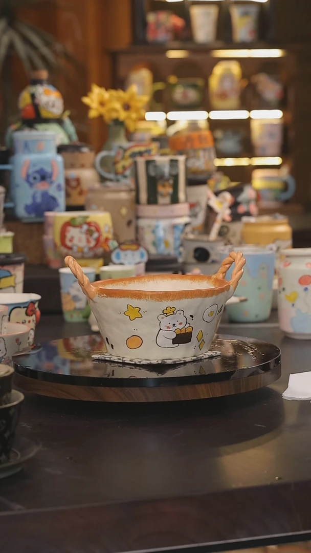 景德镇釉下彩绘设计师款式陶瓷