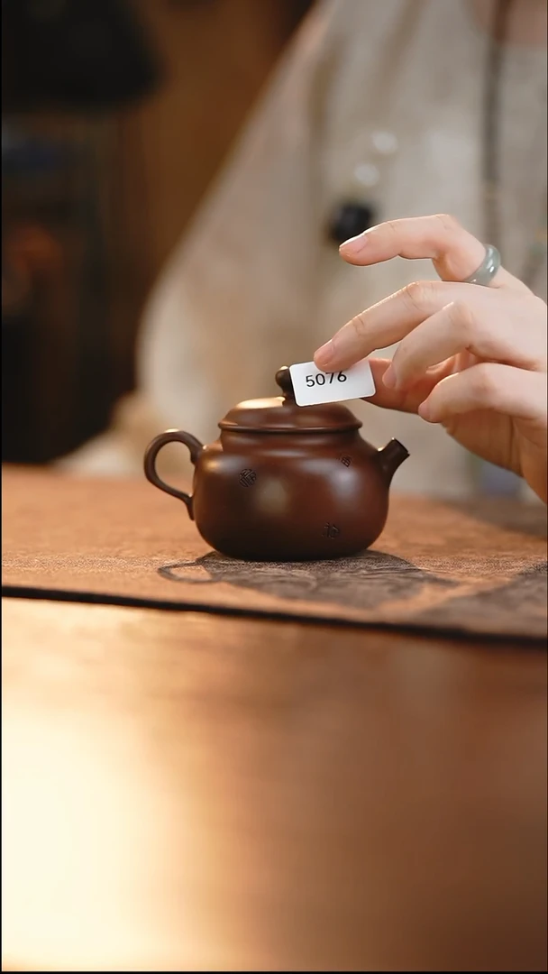 雲梦茶器紫陶茶壶5076