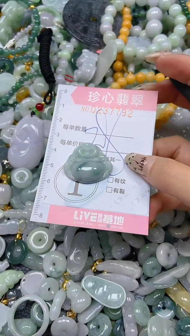 翡翠未镶嵌颈饰闪购0237792