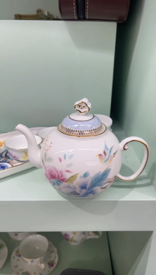 36%以上骨粉骨瓷茶壶