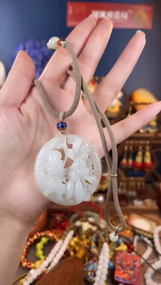 未镶嵌和田玉挂件,1128A14