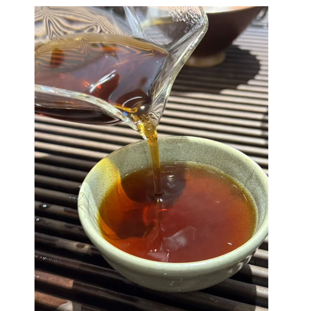 2022年陈皮普洱250克砖熟茶
