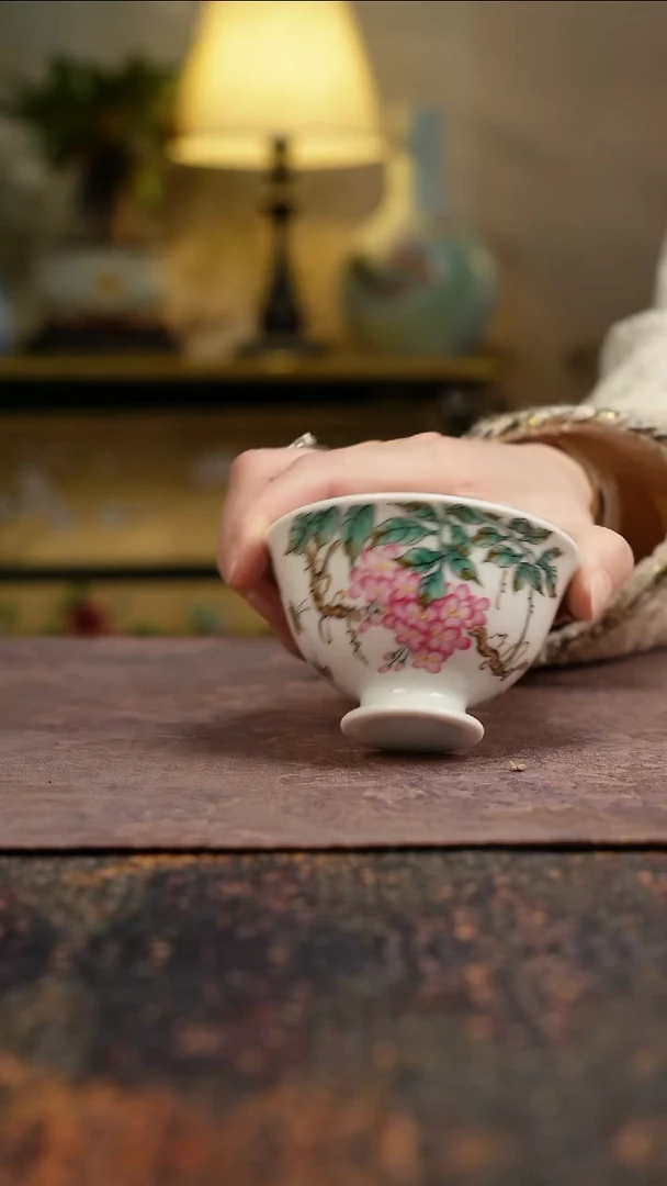 杯景德镇陶瓷杯碗柴烧多人