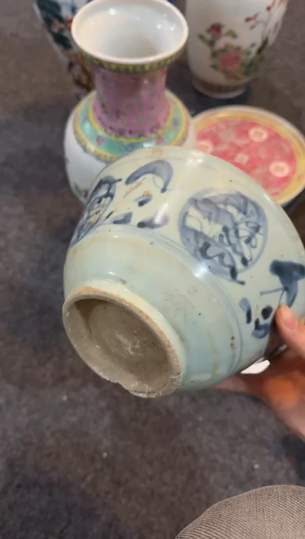 景德镇手绘陶瓷厂瓷，全部清仓清仓【磕碰冲线】