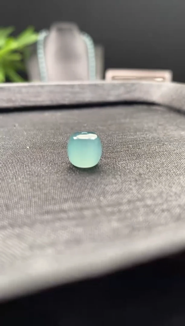 未镶嵌手链翡翠散珠卡9mm左右桶珠