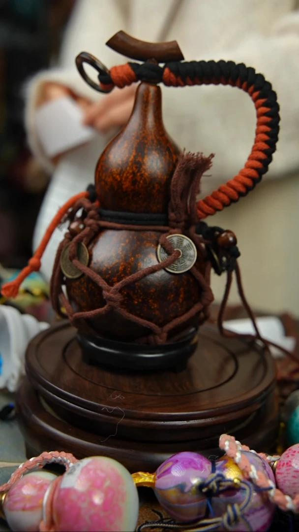 852号480ml左右非遗大漆酒葫芦