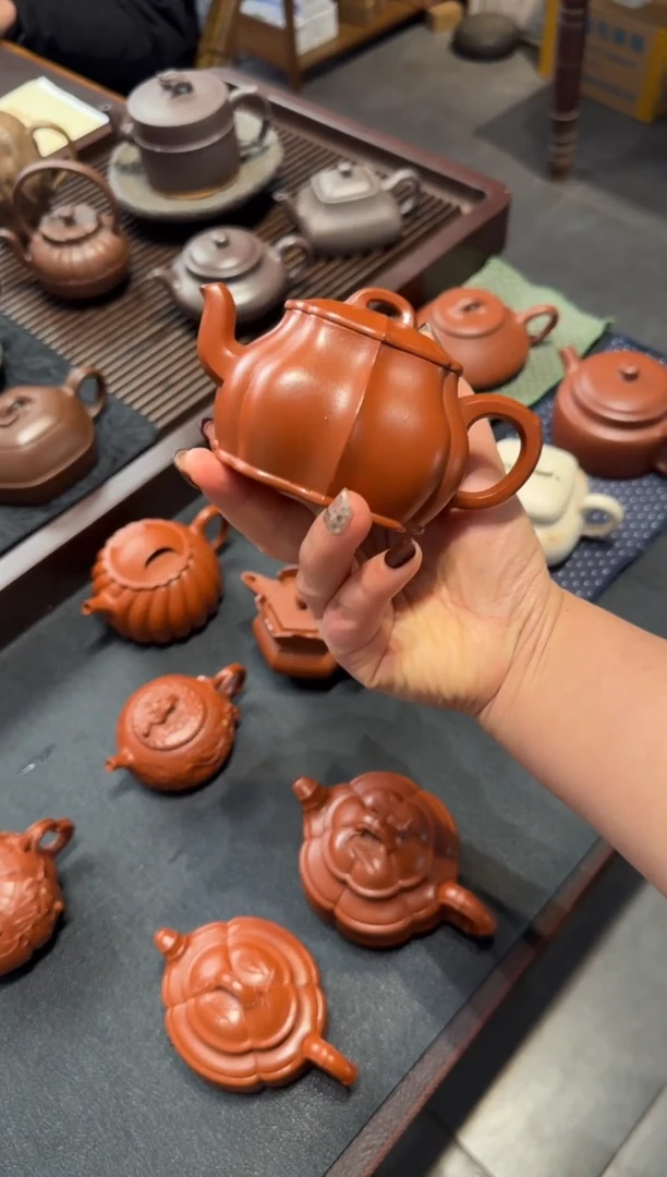 【闪购商品】紫砂茶壶筋纹乾坤