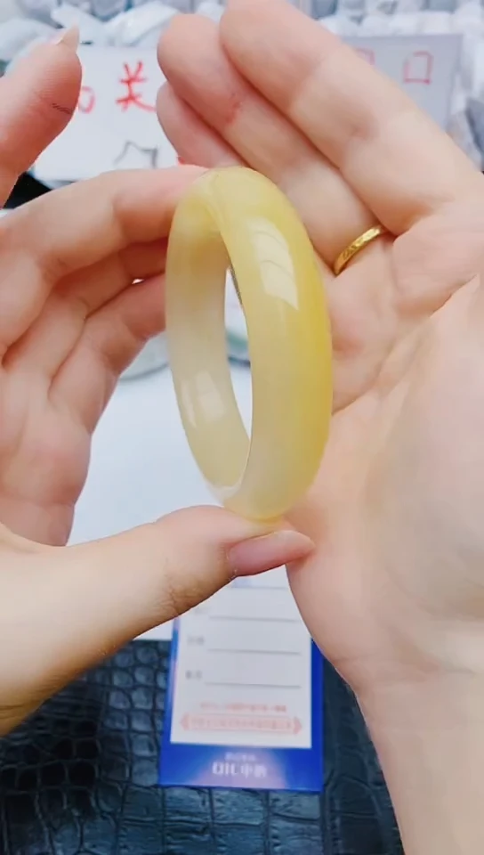 未镶嵌手镯石英质玉x285+54-55