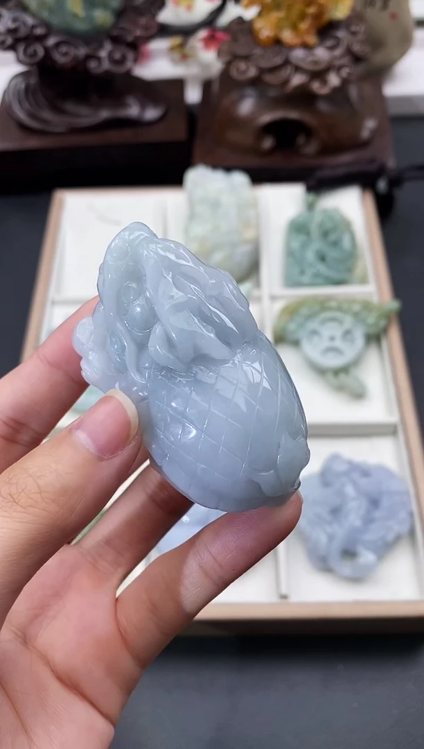 颈饰未镶嵌翡翠天然缅甸A货翡翠