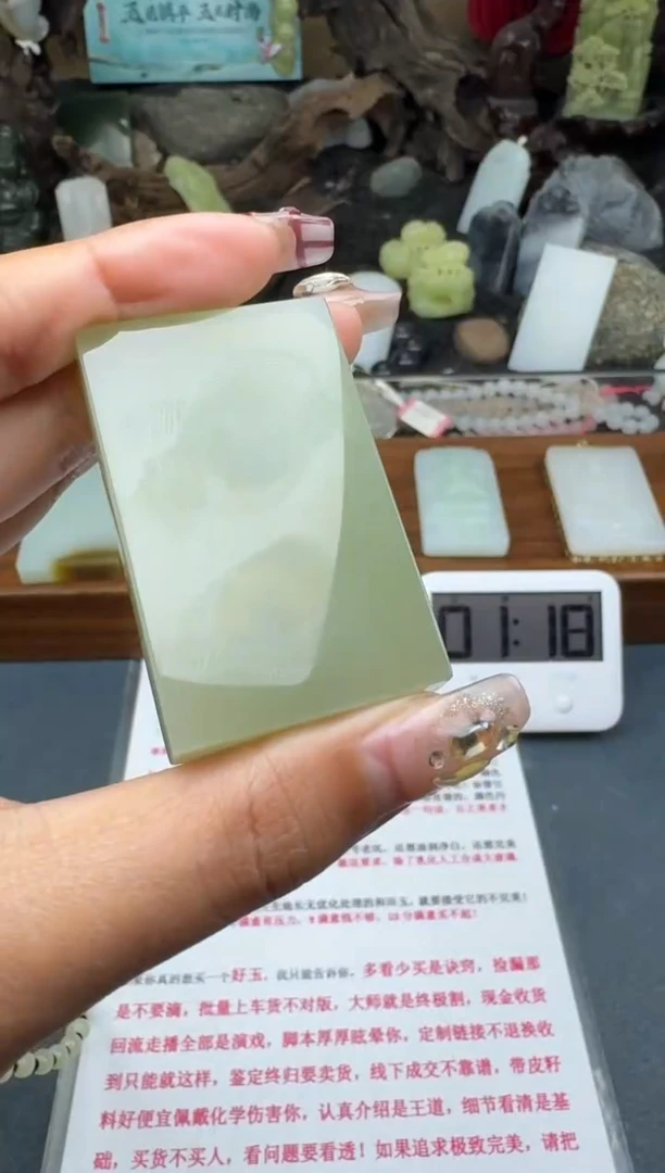 【闪购商品】和田玉颈饰未镶嵌菲菲