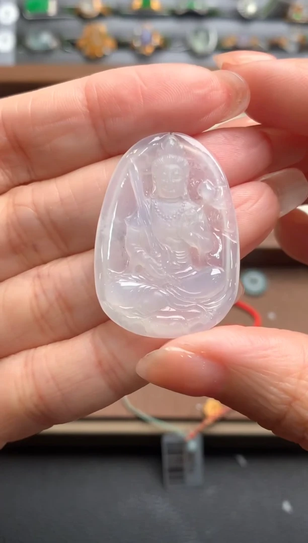 未镶嵌挂件翡翠一虎、牛