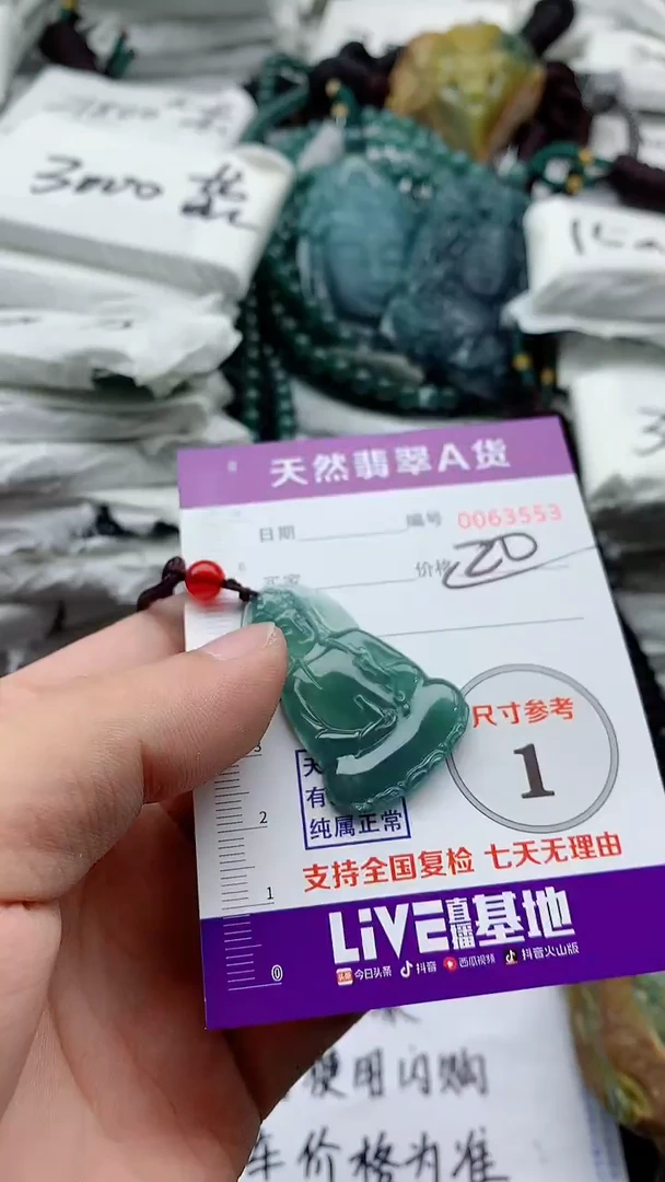 翡翠未镶嵌颈饰555555555555