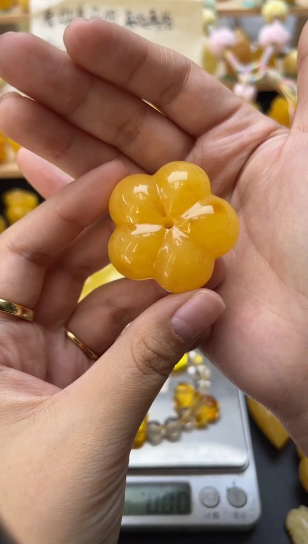 琥珀未镶嵌珠宝奇石120琥珀蜜蜡微瑕