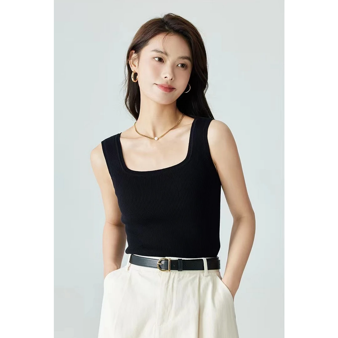 【茵曼服饰】茵曼薄款新百搭舒适背心高能感18518199